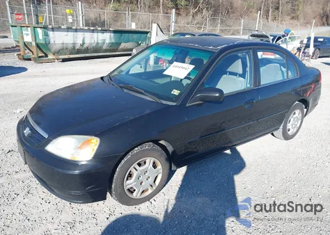 2002 Honda Civic Lx from USA, damaged, VIN 2HGES16552H597302